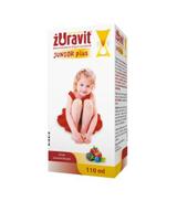 Żuravit Junior Plus, syrop, smak owoców leśnych, 110 ml