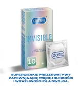 Durex Invisible, prezerwatywy supercienkie, 10 sztuk
