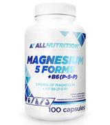 Allnutrition Magnesium 5 Forms + B6 (P-5-P), 100 kapsułek
