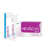 Hexagyn Duo Globulki dopochwowe, 10 sztuk + Hexagyn® żel dopochwowy, 30 ml