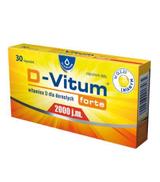 Oleofarm, D-Vitum forte 2000 j.m., kapsułki, 30 sztuk