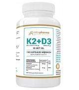 Altopharma Witamina K2 + D3 - 120 kaps. - cena, opinie, właściwości