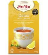 Yogi Tea Organic Feel Pure With Lemon Herbata ziołowa Detox z cytryną, 17 saszetek