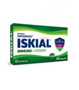 Iskial Immuno + Czosnek, 60 kapsułek