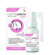 Lactoangin Baby 6m+ spray do gardła o smaku maliny, 30 g