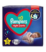 Pampers Night Pants 5 Junior Pieluchomajtki 12 - 17 kg, 22 sztuki