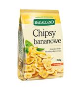 Bakalland Chipsy bananowe, 250 g