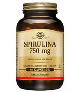 Solgar Spirulina 750 mg - 80 kaps. - cena, opinie, dawkowanie