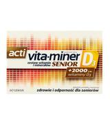 ACTI VITA - MINER SENIOR D3, 60 tabletek