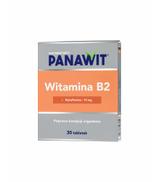 Panawit Witamina B2, 30 tabletek - 1023918 - uszkodzone kartonowe opakowanie