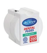 Beauty Formulas Active Oral Care Nić dentystyczna miętowa woskowana - 200 m - cena, opinie, stosowanie