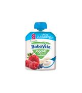 BOBOVITA JOGOMI! Deserek mleczno-owocowy z truskawkami i malinami - 80 g