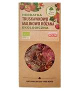 Dary Natury Herbatka ekologiczna truskawkowo - malinowo - różana, 100 g