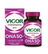 Vigor multiwitamina ONA 50+ zestaw witamin i minerałów z ashwagandhą i reishi, tabletki, 60 sztuk