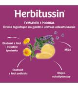 HERBITUSSIN TYMIANEK I PODBIAŁ, 12 pastylek - ważny do 2025-09-30