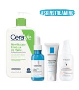 CRV Emulsja 473 + Serum Hyalu B5 + Toleriane Krem + CS UV-Age Daily SPF50+