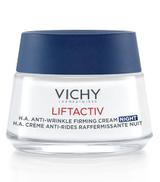 Vichy Liftactiv przeciwzmarszczkowy krem ujędrniający z kwasem hialuronowym na noc, 50 ml