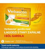 Verbascon Gardło med Smak pomarańczowo grejpfrutowy, 24 tabletki