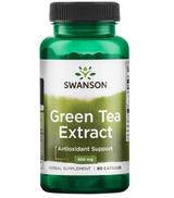 SWANSON Green Tea extract 500 mg, 60 kapsułek