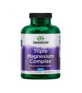 SWANSON Triple Magnesium Complex - 300 kaps.