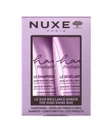 Nuxe Hair Prodigieux, Zestaw Szampon wygładzający, 200 ml + Odżywka wygładzająca, 200 ml