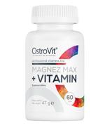 OstroVit Magnez Max + Vitamin - 60 tabl. - cena, opinie, dawkowanie