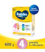 Bebiko Junior 4 NUTRIflor Expert, odżywcza formuła na bazie mleka, powyżej 2. roku życia, proszek, 600 g