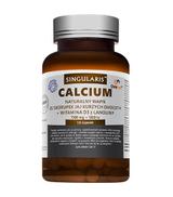 Singularis Superior Calcium Naturalny wapń ze skorupek jaj kurzych ovocet 1300 mg + 1000 iu - 120 kaps.- cena, opinie, właściwości