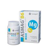 FARMAPOL ASMAG B6 MAX - 50 tabl. suplementacja magnezu i witaminy B6 - cena, dawkowanie