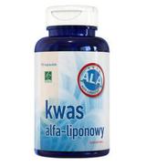 KWAS ALFA-LIPONOWY Naturalny antyoksydant - 90 kaps.