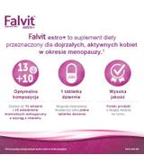 FALVIT Estro+ - 60 tabl. - uspakaja i łagodzi objawy menopauzy - cena, opinie, dawkowanie