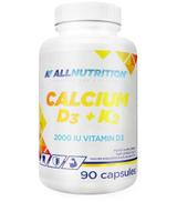 ALLNUTRITION Calcium D3 + K2, 90 kapsułek