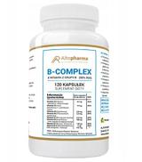 Altopharma Witamina B-Complex 8 witamin z grupy B 200% RWS - 120 kaps. - cena, opinie, wskazania