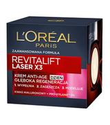 L'OREAL REVITALIFT LASER X3 Krem Anti Age na dzień terapia regenerująca - 50 ml