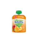 BOBOVITA MUS Morele z jabłkiem i gruszką po 6 m-cu - 80 g