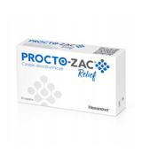 Procto-Zac Relief Czopki doodbytnicze, 10 sztuk