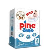 Pine Soft Pieluchy midi 3 (4-9 kg), 42 sztuki