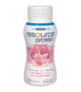 Resource Protein, płyn, smak truskawkowy, 4 x 200 ml - ważny do 2025-07-17
