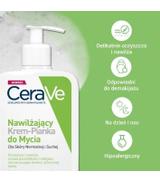 CeraVe, nawilżający krem-pianka do mycia, 473 ml