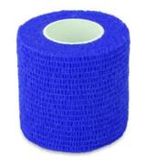 Bandaż kohezyjny samoprzylepny w kolorze niebieskim 5 cm x 4,5 m, 1 sztuka