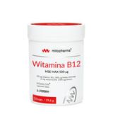Mitopharma Witamina B12 MSE MAX 500 ug - 120 kaps.- cena, opinie, właściwości - cena, opinie, wlaściwości