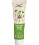 Green Pharmacy Krem do rąk i paznokci Aloes i Olej z awokado, 100 ml