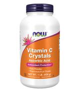 Now Foods Vitamin C Crystals, 454 g, cena, opinie, dawkowanie