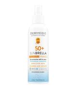 Dermedic Sunbrella, mleczko ochronne w sprayu SPF 50+ dla dzieci, 150 ml