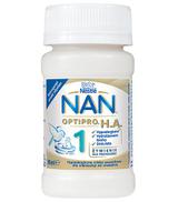 Nestle NAN  OPTIPRO H.A. 1 Mleko początkowe hypoalericzne dla niemowląt od urodzenia - 90 ml - cena, opinie, wskazania