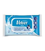 VELVET PURE Nawilżany papier toaletowy, 48 sztuk