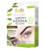 Delia Eyebrow Expert Pudrowa henna do brwi 4.0 brązowy - 4 g - cena, opinie, wskazania - ważny do 2025-07-30