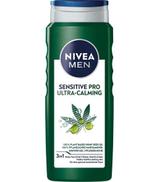 Nivea Men Sensitive Pro Ultra-Calming Żel pod prysznic 3 w 1, 500 ml cena, opinie, właściwości