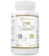Progress Labs Cynk 15 mg - 180 kaps. - cena, opinie, wskazania