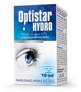 OPTISTAR HYDRO Nawilżające krople do oczu - 10 ml